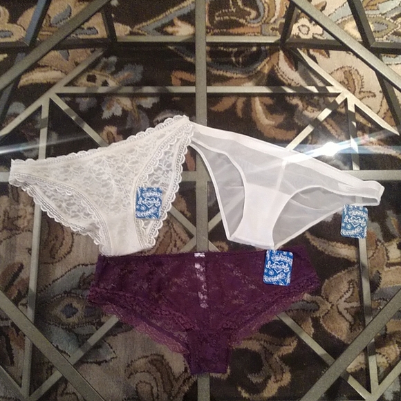 Free People Other - 🎈3 Pairs Free People Undies, NWT, Sz XS